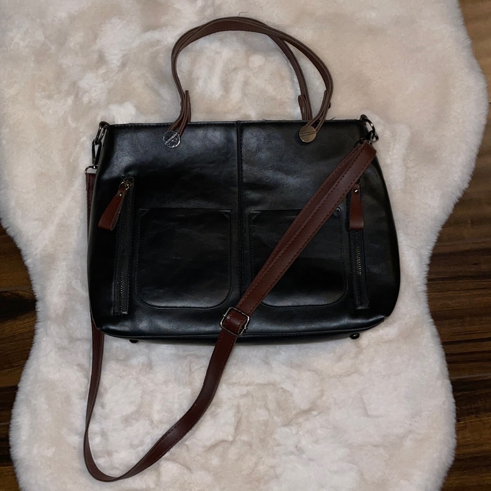 Grace Callie Designs Soho Bag Brown/Black